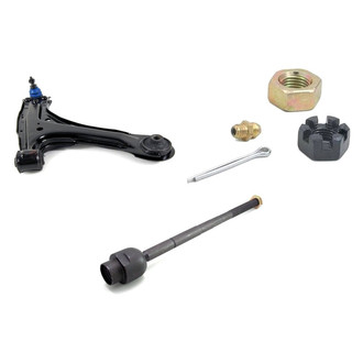 Mevotech® - Supreme™ Front Passenger Side Lower Control Arm with Ball Joint and Tie Rod End Kit