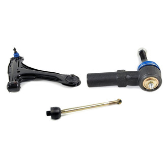 Mevotech® - Supreme™ Front Passenger Side Lower Control Arm with Ball Joint and Tie Rod End Kit