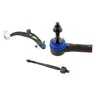 Mevotech® - Supreme™ Front Passenger Side Lower Control Arm with Ball Joint and Tie Rod End Kit