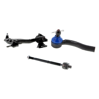 Mevotech® - Supreme™ Front Passenger Side Lower Control Arm with Ball Joint and Tie Rod End Kit