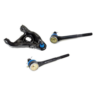 Mevotech® - Supreme™ Front Passenger Side Lower Control Arm with Ball Joint and Tie Rod End Kit