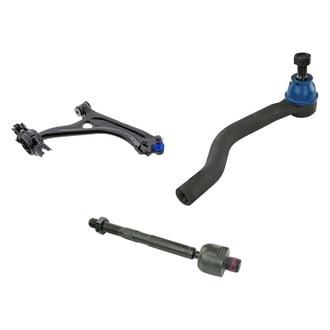 Mevotech® - Supreme™ Front Passenger Side Lower Control Arm with Ball Joint and Tie Rod End Kit