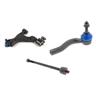 Mevotech® - Supreme™ Front Passenger Side Lower Control Arm with Ball Joint and Tie Rod End Kit
