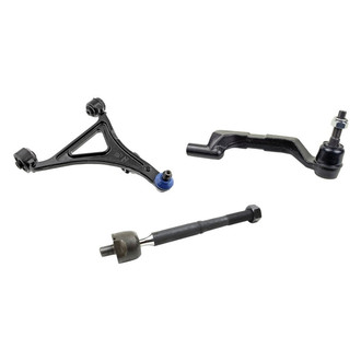 Mevotech® - Supreme™ Front Passenger Side Lower Control Arm with Ball Joint and Tie Rod End Kit