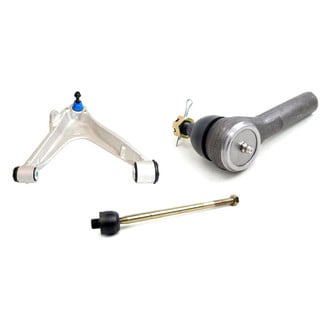 Mevotech® - Supreme™ Front Passenger Side Lower Control Arm with Ball Joint and Tie Rod End Kit