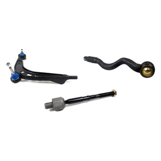 Mevotech® - Supreme™ Front Passenger Side Lower Control Arm with Ball Joint and Tie Rod End Kit