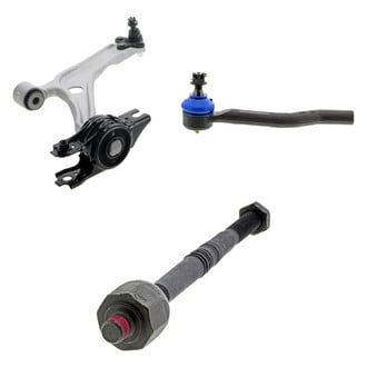 Mevotech® - Supreme™ Front Passenger Side Lower Control Arm with Ball Joint and Tie Rod End Kit