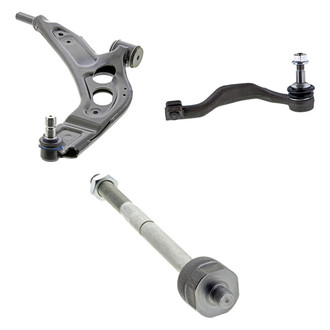 Mevotech® - Supreme™ Front Passenger Side Lower Control Arm with Ball Joint and Tie Rod End Kit