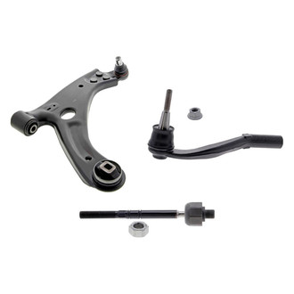 Mevotech® - Supreme™ Front Passenger Side Lower Control Arm with Ball Joint and Tie Rod End Kit