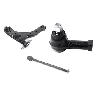 Mevotech® - Supreme™ Front Passenger Side Lower Control Arm with Ball Joint and Tie Rod End Kit