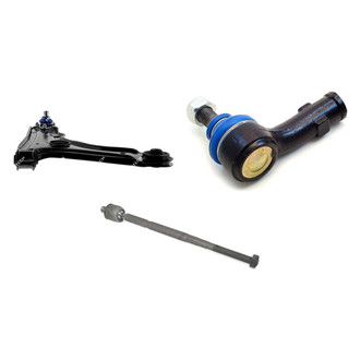Mevotech® - Supreme™ Front Passenger Side Lower Control Arm with Ball Joint and Tie Rod End Kit