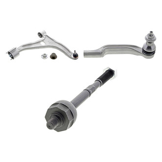 Mevotech® - Supreme™ Front Passenger Side Lower Control Arm with Ball Joint and Tie Rod End Kit