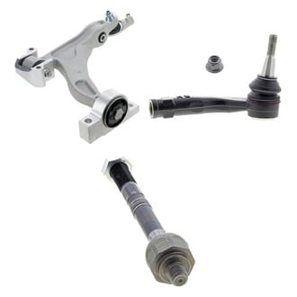 Mevotech® - Supreme™ Front Passenger Side Lower Control Arm with Ball Joint and Tie Rod End Kit