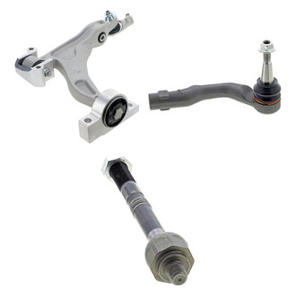 Mevotech® - Supreme™ Front Passenger Side Lower Control Arm with Ball Joint and Tie Rod End Kit