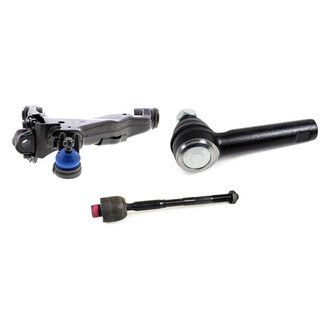 Mevotech® - Supreme™ Front Passenger Side Lower Control Arm with Ball Joint and Tie Rod End Kit