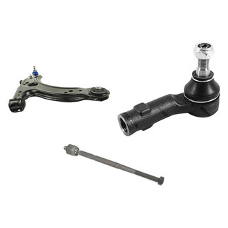 Mevotech® - Supreme™ Front Passenger Side Lower Control Arm with Ball Joint and Tie Rod End Kit