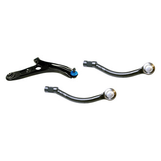 Mevotech® - Supreme™ Front Passenger Side Lower Control Arm with Ball Joint and Tie Rod End Kit
