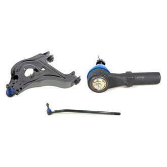 Mevotech® - Supreme™ Front Passenger Side Lower Control Arm with Ball Joint and Tie Rod End Kit