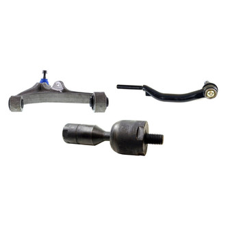 Mevotech® - Supreme™ Front Passenger Side Lower Control Arm with Ball Joint and Tie Rod End Kit