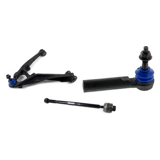Mevotech® - Supreme™ Front Passenger Side Lower Control Arm with Ball Joint and Tie Rod End Kit