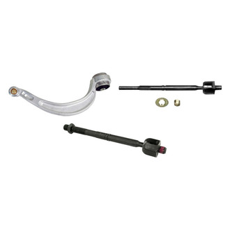 Mevotech® - Supreme™ Front Passenger Side Lower Control Arm with Ball Joint and Tie Rod End Kit