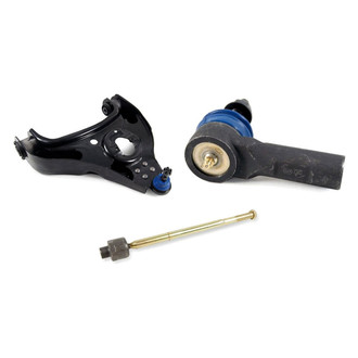 Mevotech® - Supreme™ Front Passenger Side Lower Control Arm with Ball Joint and Tie Rod End Kit