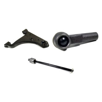 Mevotech® - Supreme™ Front Passenger Side Lower Control Arm with Ball Joint and Tie Rod End Kit