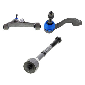 Mevotech® - Supreme™ Front Passenger Side Lower Control Arm with Ball Joint and Tie Rod End Kit