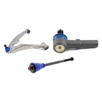 Mevotech® - Supreme™ Front Passenger Side Lower Control Arm with Ball Joint and Tie Rod End Kit