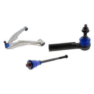 Mevotech® - Supreme™ Front Passenger Side Lower Control Arm with Ball Joint and Tie Rod End Kit