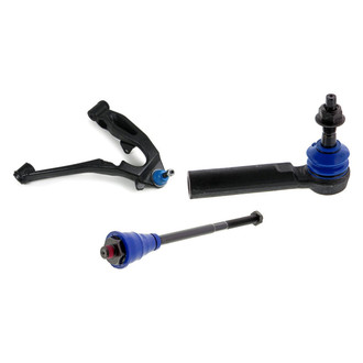Mevotech® - Supreme™ Front Passenger Side Lower Control Arm with Ball Joint and Tie Rod End Kit