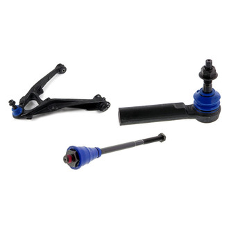 Mevotech® - Supreme™ Front Passenger Side Lower Control Arm with Ball Joint and Tie Rod End Kit
