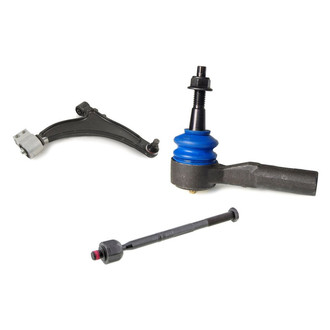 Mevotech® - Supreme™ Front Passenger Side Lower Control Arm with Ball Joint and Tie Rod End Kit