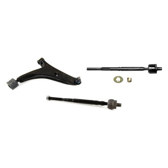 Mevotech® - Supreme™ Front Passenger Side Lower Control Arm with Ball Joint and Tie Rod End Kit
