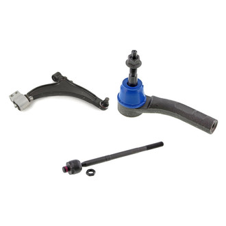 Mevotech® - Supreme™ Front Passenger Side Lower Control Arm with Ball Joint and Tie Rod End Kit