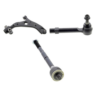 Mevotech® - Supreme™ Front Passenger Side Lower Control Arm with Ball Joint and Tie Rod End Kit