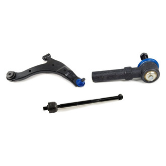 Mevotech® - Supreme™ Front Passenger Side Lower Control Arm with Ball Joint and Tie Rod End Kit