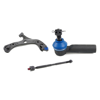 Mevotech® - Supreme™ Front Passenger Side Lower Control Arm with Ball Joint and Tie Rod End Kit