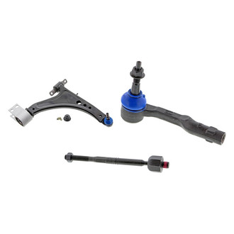 Mevotech® - Supreme™ Front Passenger Side Lower Control Arm with Ball Joint and Tie Rod End Kit