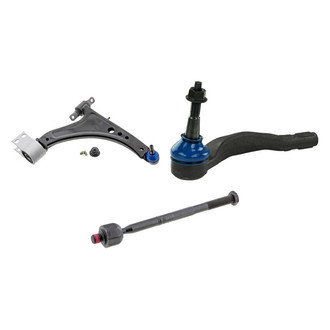 Mevotech® - Supreme™ Front Passenger Side Lower Control Arm with Ball Joint and Tie Rod End Kit