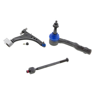 Mevotech® - Supreme™ Front Passenger Side Lower Control Arm with Ball Joint and Tie Rod End Kit