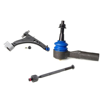 Mevotech® - Supreme™ Front Passenger Side Lower Control Arm with Ball Joint and Tie Rod End Kit