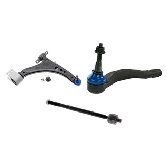 Mevotech® - Supreme™ Front Passenger Side Lower Control Arm with Ball Joint and Tie Rod End Kit