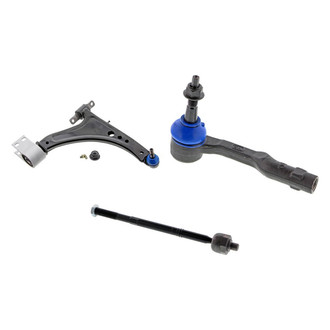 Mevotech® - Supreme™ Front Passenger Side Lower Control Arm with Ball Joint and Tie Rod End Kit