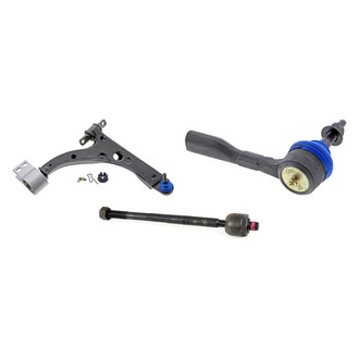 Mevotech® - Supreme™ Front Passenger Side Lower Control Arm with Ball Joint and Tie Rod End Kit