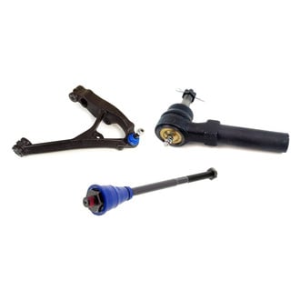 Mevotech® - Supreme™ Front Passenger Side Lower Control Arm with Ball Joint and Tie Rod End Kit