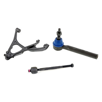 Mevotech® - Supreme™ Front Passenger Side Lower Control Arm with Ball Joint and Tie Rod End Kit