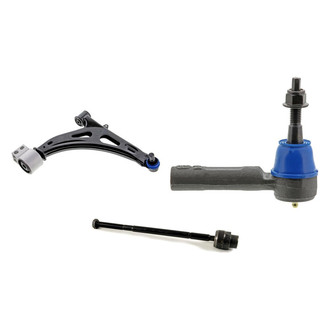 Mevotech® - Supreme™ Front Passenger Side Lower Control Arm with Ball Joint and Tie Rod End Kit