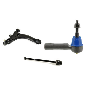 Mevotech® - Supreme™ Front Passenger Side Lower Control Arm with Ball Joint and Tie Rod End Kit