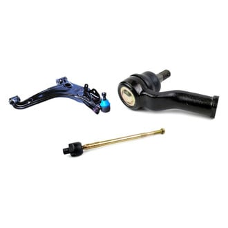 Mevotech® - Supreme™ Front Passenger Side Lower Control Arm with Ball Joint and Tie Rod End Kit